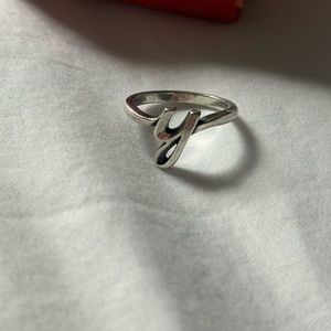 James Avery Y initial ring